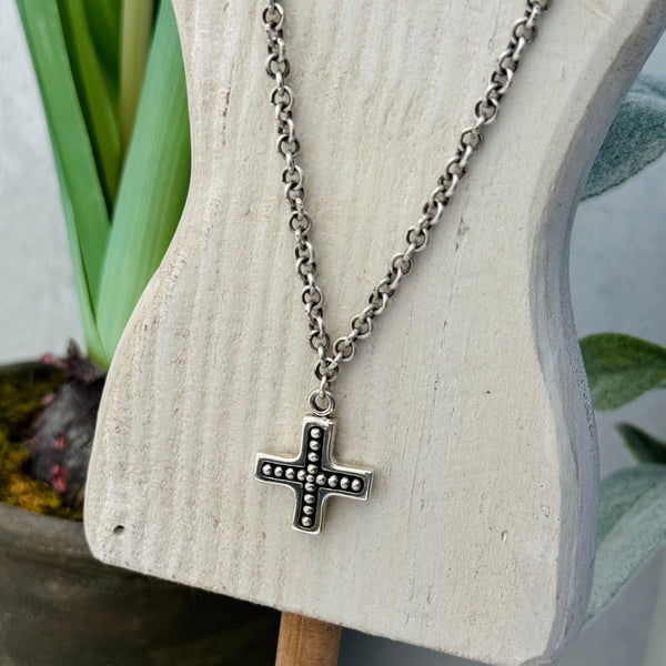 Sterling Silver Cross Necklace