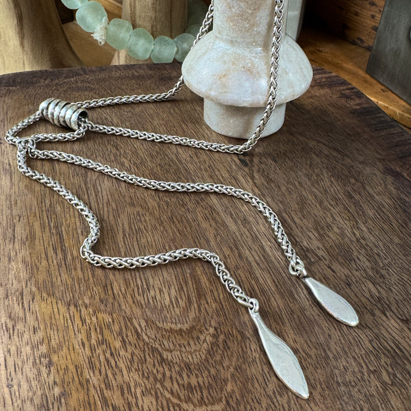 Zamak Long Length Necklace 19”-23”