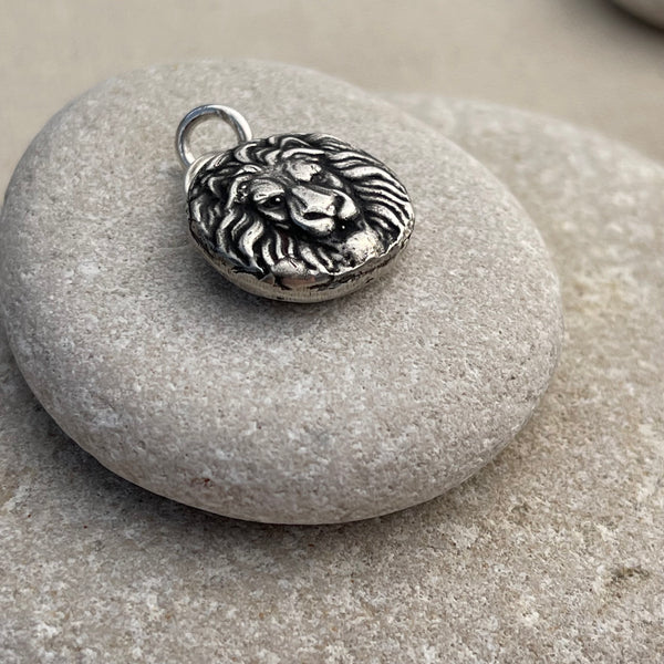 Sterling Silver Lion Charm