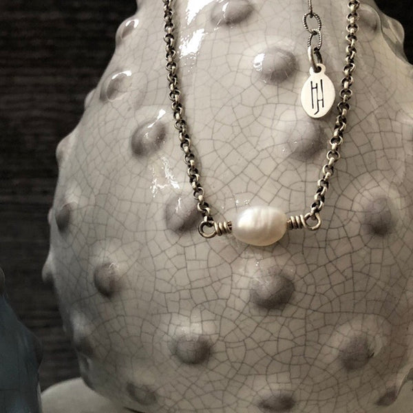 Simple Freshwater Pearl Necklace