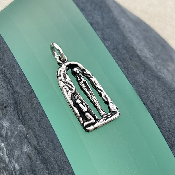 Holy Mother Mary with St Bernadette Charm