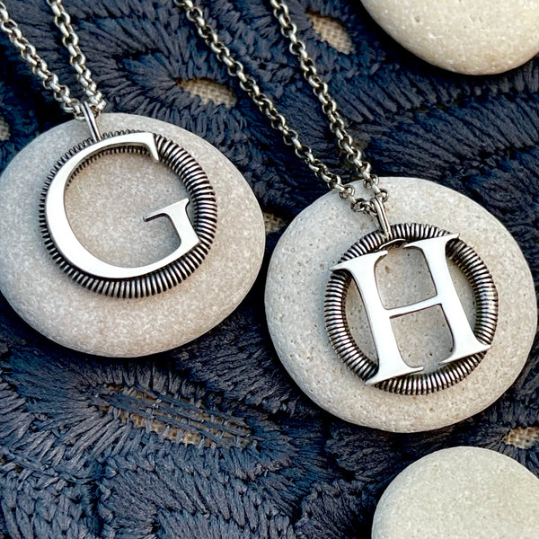 Intricate Initial Necklace