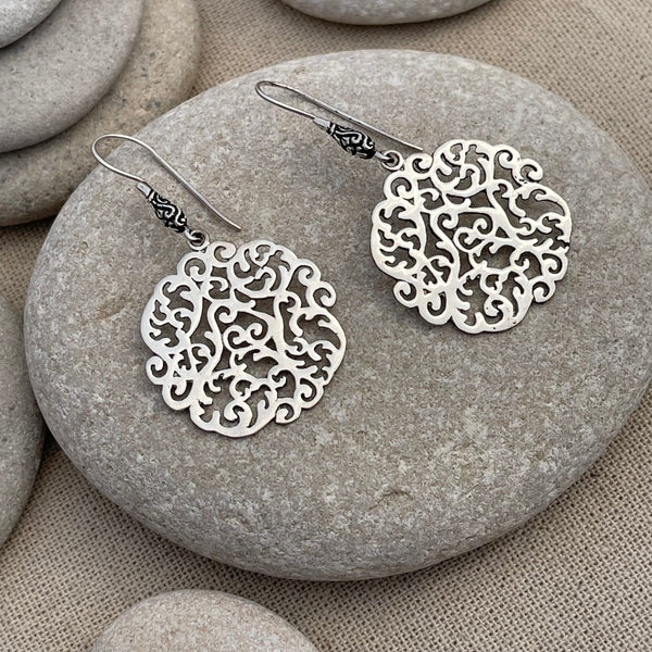 Infinity Earrings - Sterling Silver