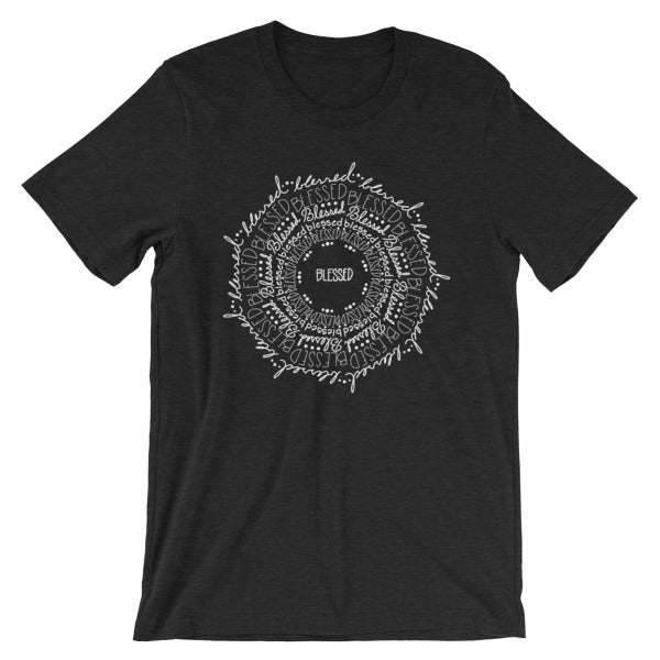 Blessed Mandala Short-Sleeve Unisex T-Shirt