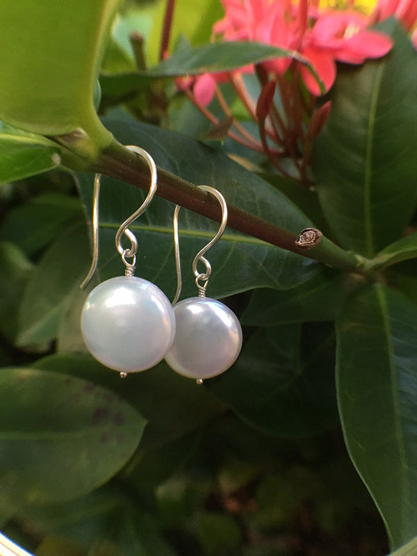 Pearl Coin Earring