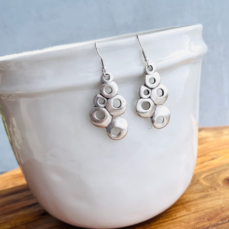 Sterling Silver over Pewter Earrings - 1”-2.75”