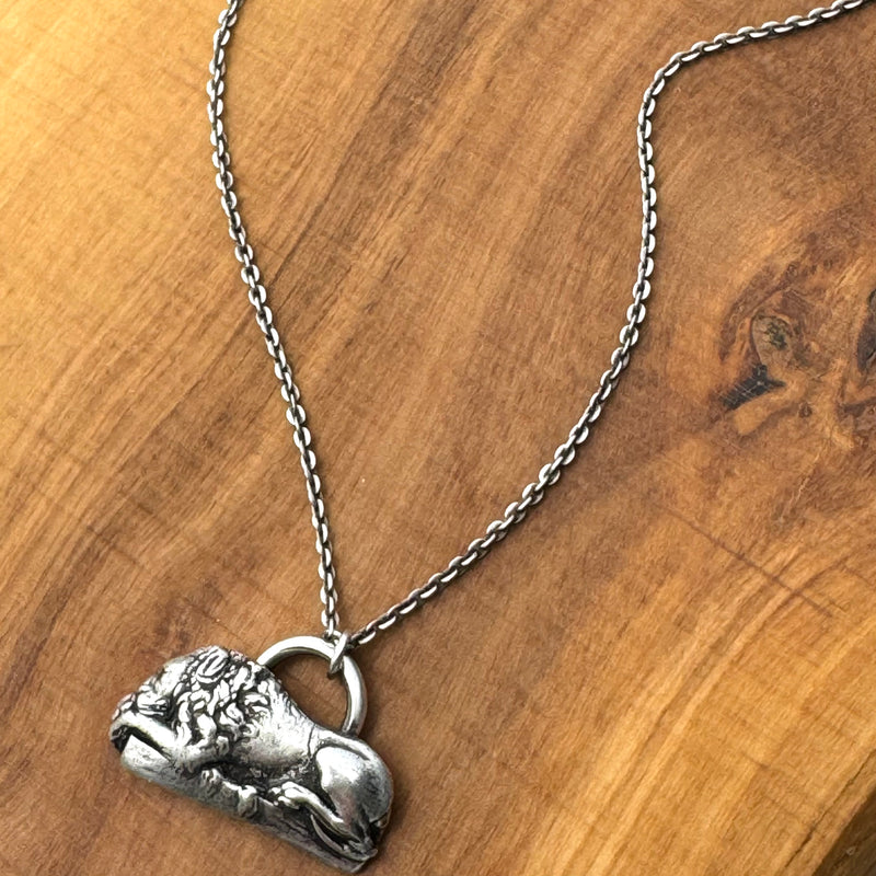 Sterling Silver Strength & Courage Necklace