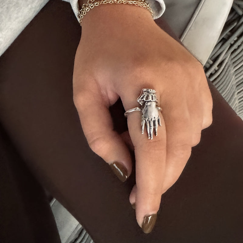 Sterling Victorian lRing