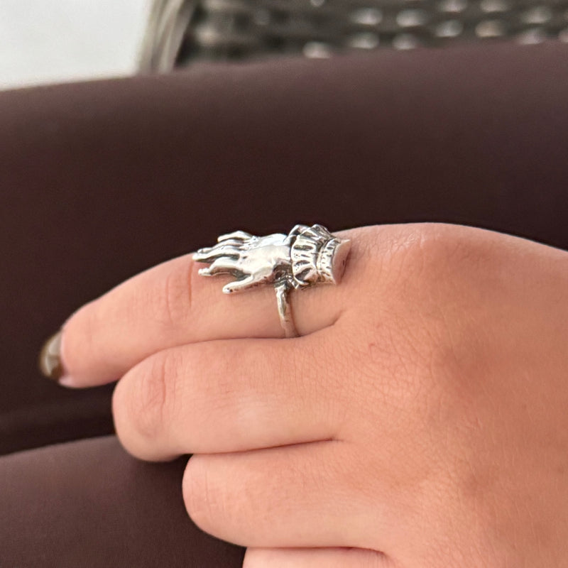 Sterling Victorian lRing