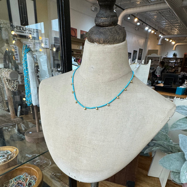 Seed Bead Necklace 16”-18”