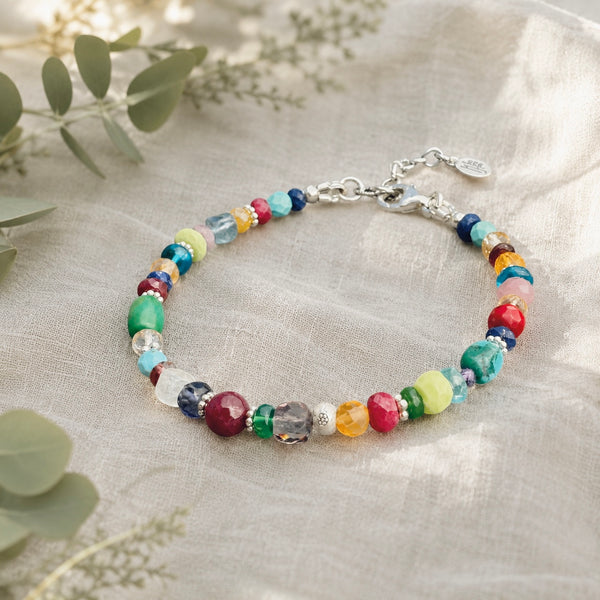 Gemstone Garden Bracelet 7”-8”