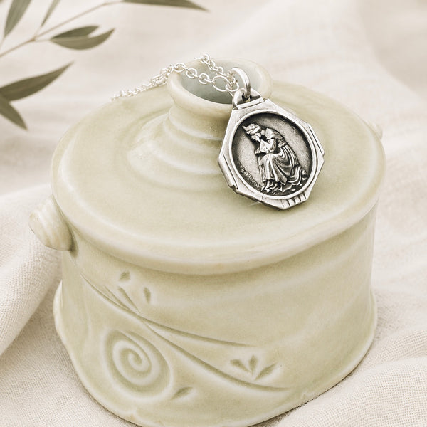 Sterling Silver “Our Lady of LaSalette” Charm