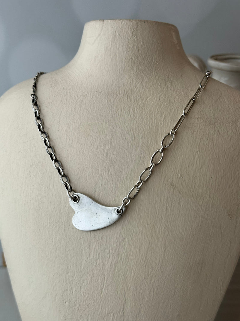 Sterling Silver Nothing But Love Necklace