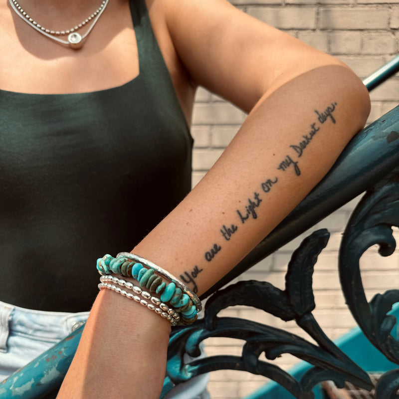 Turquoise Stretch Bracelet