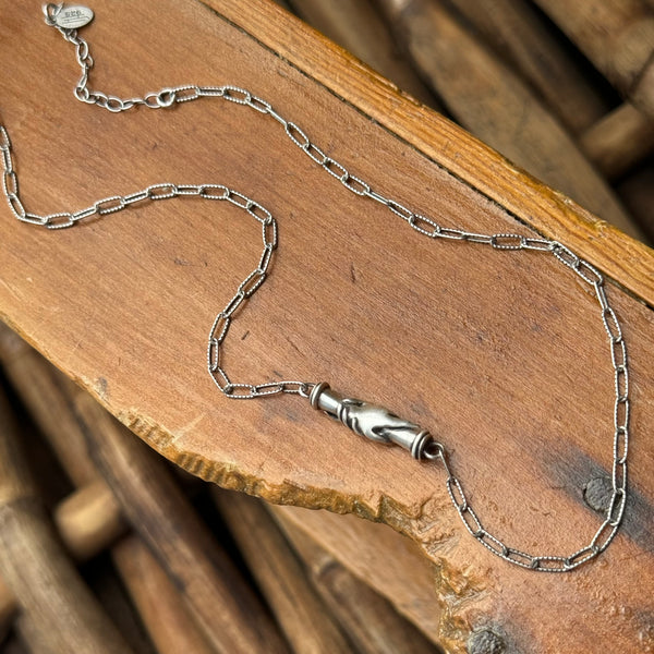 Sterling Silver “Never Alone” Necklace