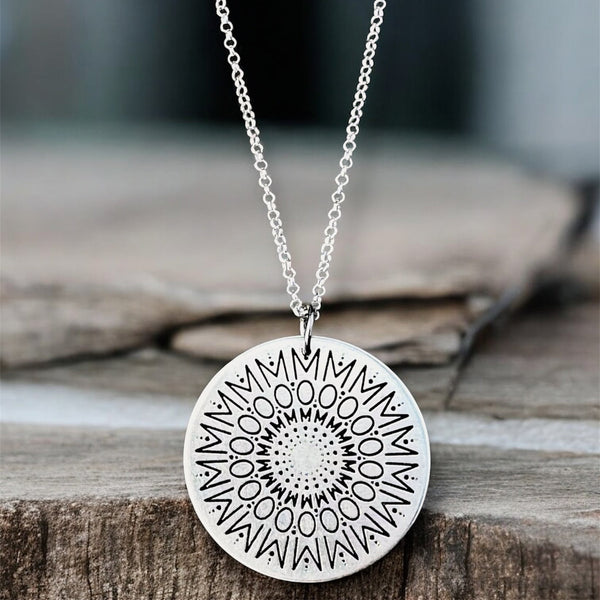 Limited Time - Sterling MOM Namedala Necklace