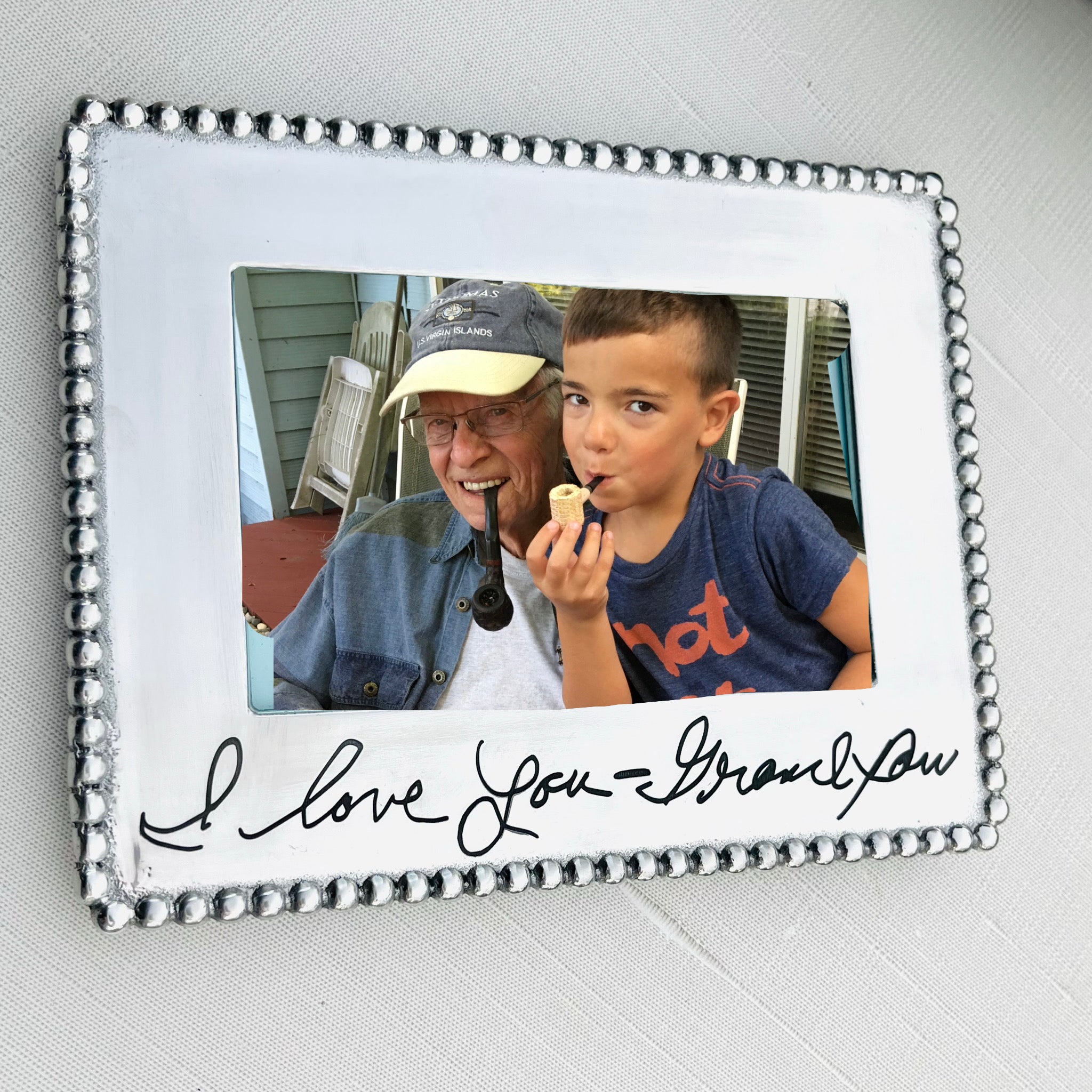 Aluminum Handwritten or Personalized Frame - 4x6 Photo