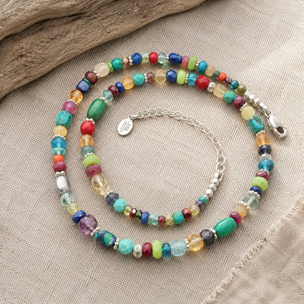 Gemstone Garden Necklace