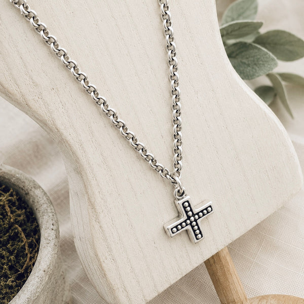 Sterling Silver Cross Necklace