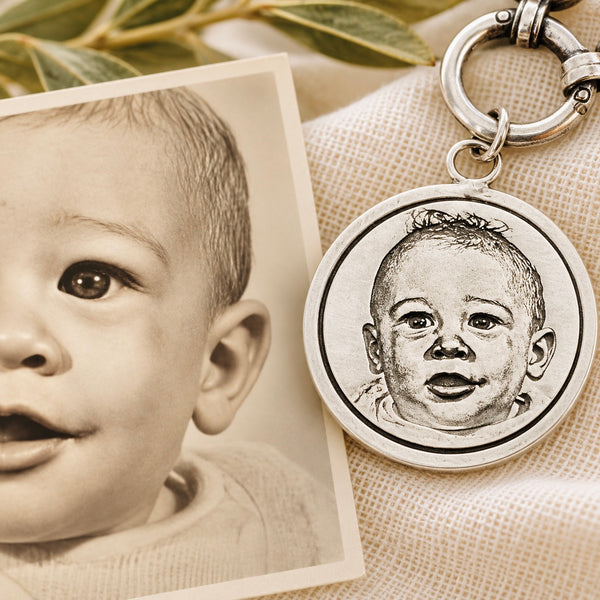 Sterling Silver Photo Necklace, Bracelet or Charm