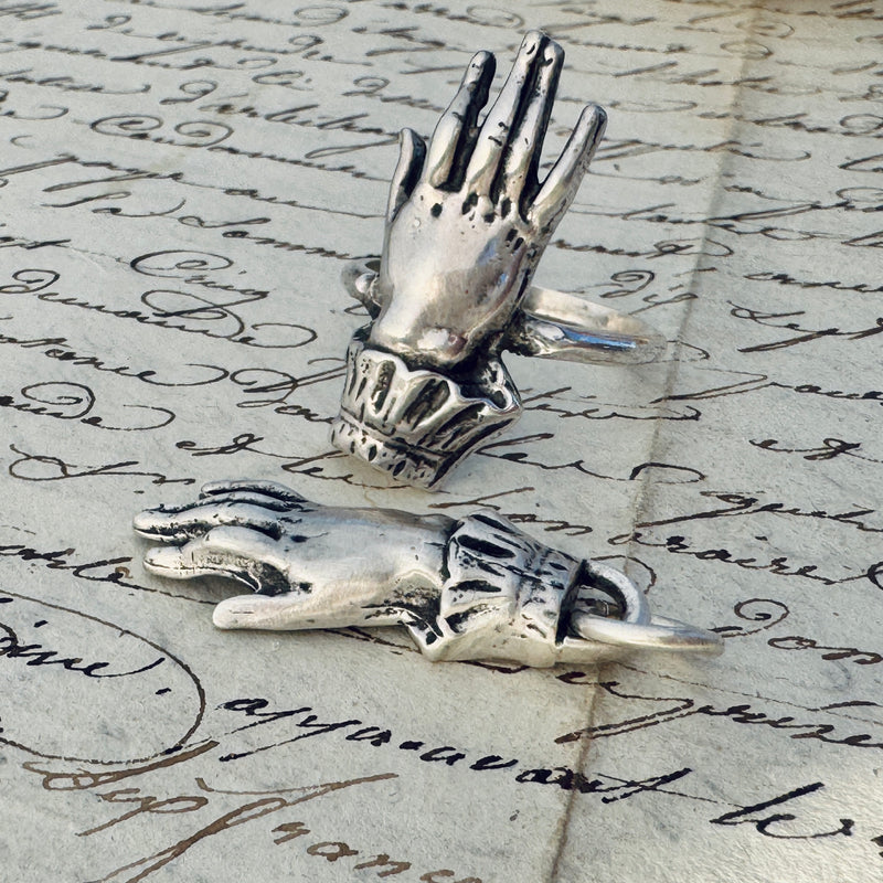 Sterling Victorian lRing