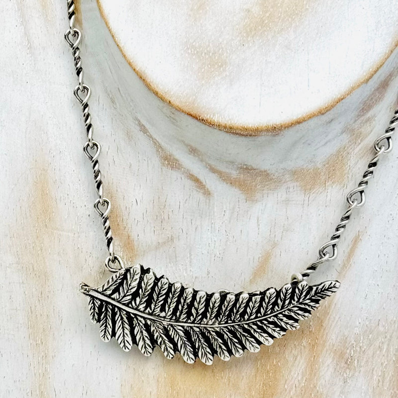 Sterling Silver Everfern Necklace