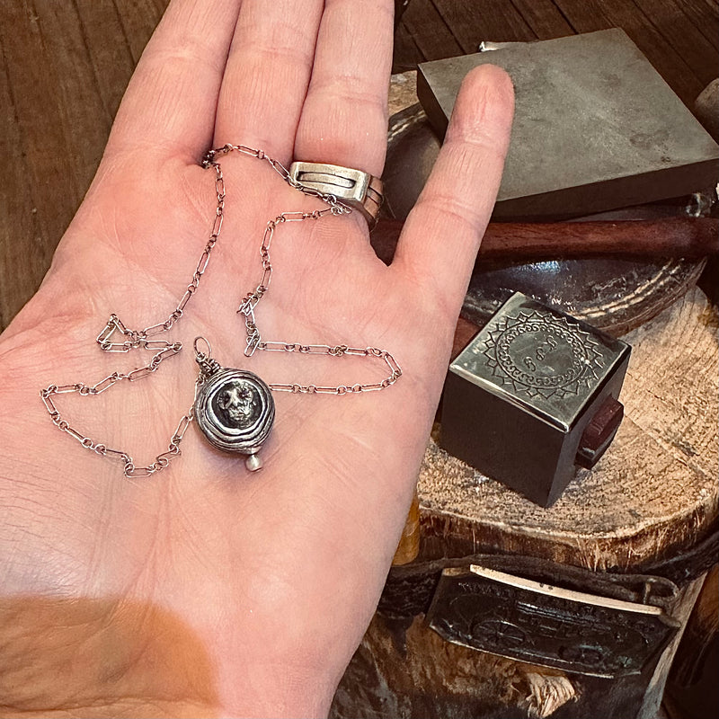 Pewter Pendants - Owl, Bird/Nest, Tree/Leaf, and Dragonfly