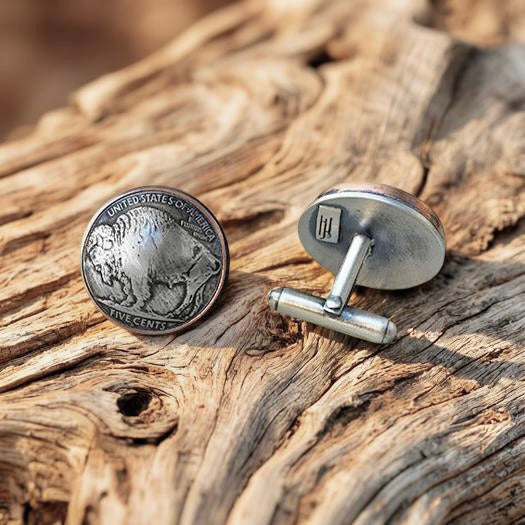 Buffalo Nickel Cufflinks
