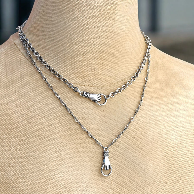 Sterling Silver “Never Let Go” Necklace