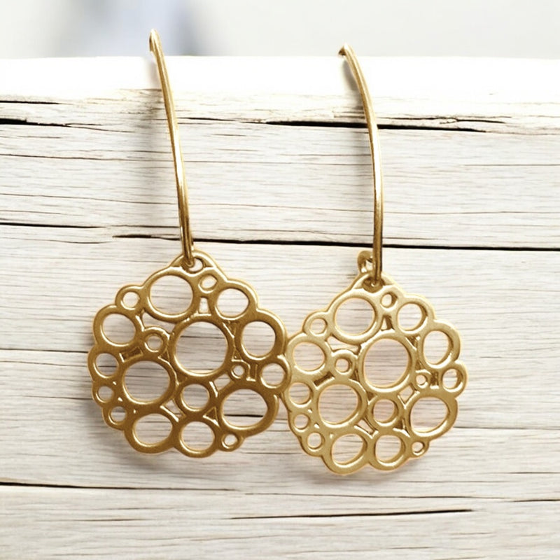 Dole Earrings - Gold Vermeil - Quick Ship