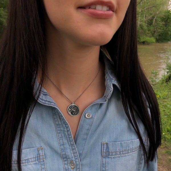 Sterling Silver “Blackbird Singing” Necklace
