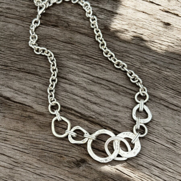 Zamak Ringlet Necklace 17”-20”
