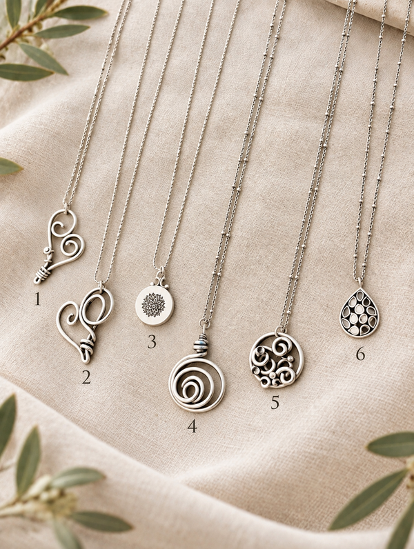 Sterling Silver One of a Kind Necklaces