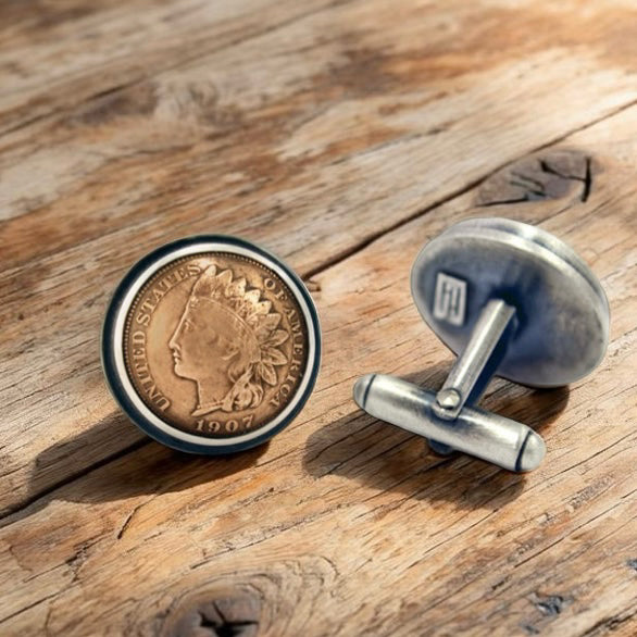 Indian Head Penny Cufflinks