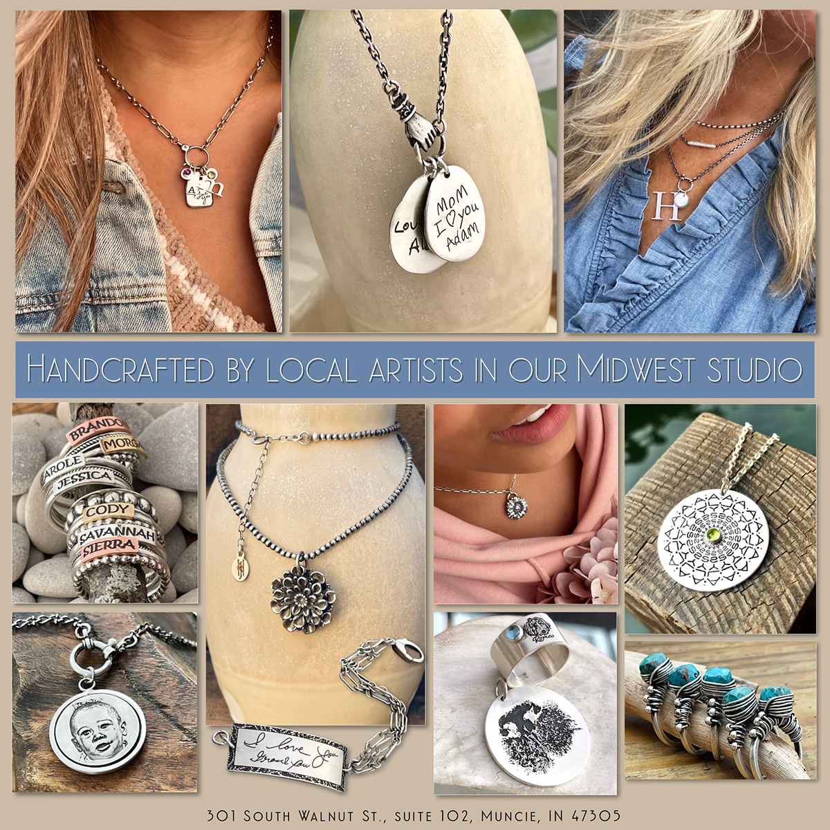 Custom Handmade Personalized Jewelry and Gifts