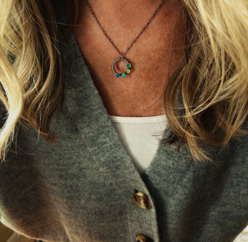 Tiny Baubles Gemstone Necklace