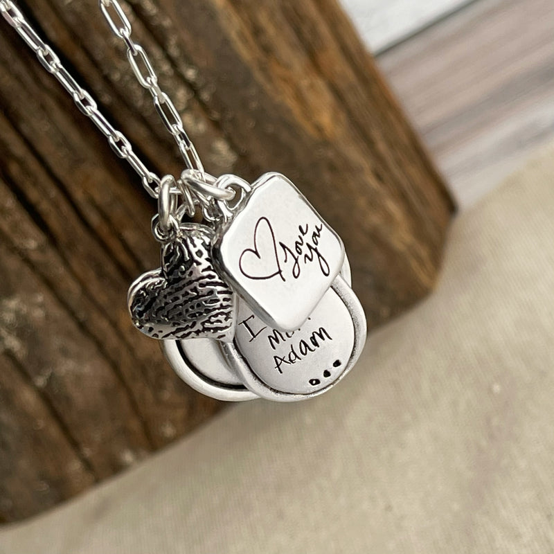 New! Sterling Silver Charm Chain