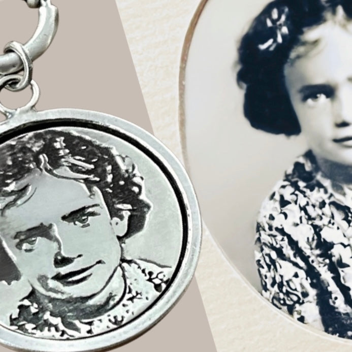 Sterling Silver Photo Necklace, Bracelet or Charm