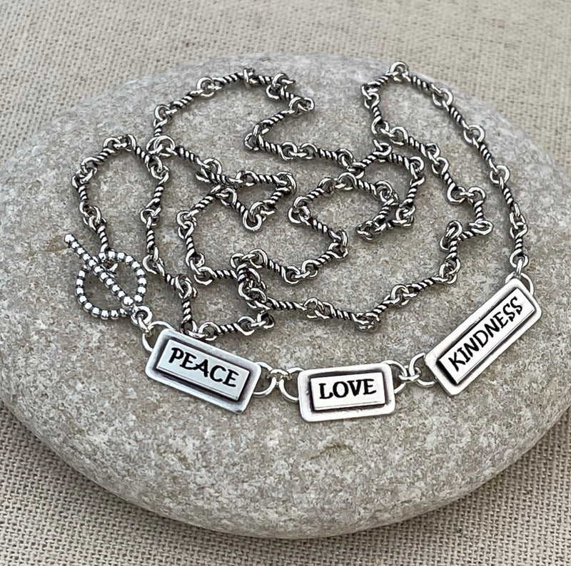 Say It On A Necklace - Sterling Silver