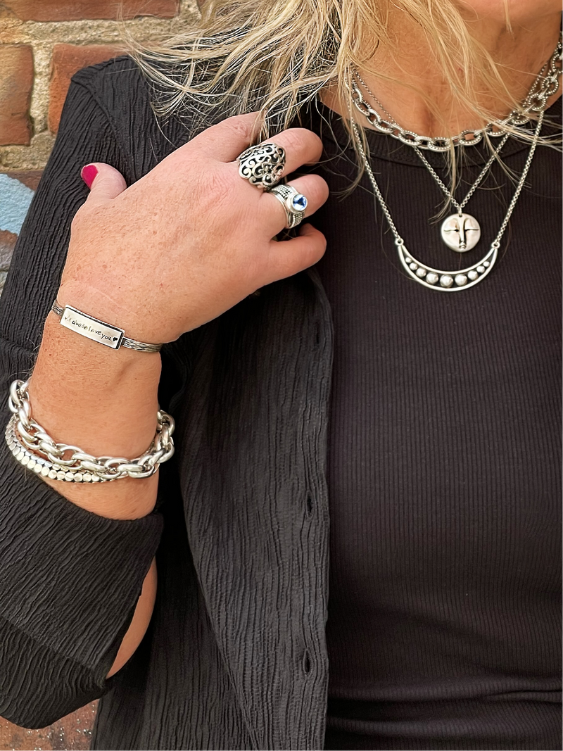 Chunky Sterling Silver Chain Bracelet | HEIDIJHALE Chunky Sterling Silver Chain Bracelet | HEIDIJHALE