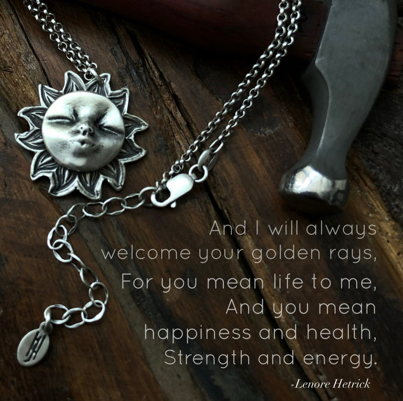 Sun Kissed Sterling Silver Necklace