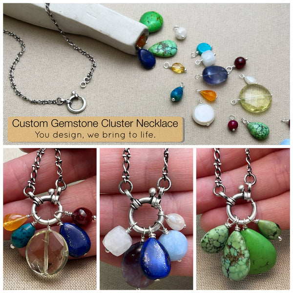 Custom Gem Handmade Gemstone Jewelry | Custom Gemstone Rings & Necklaces