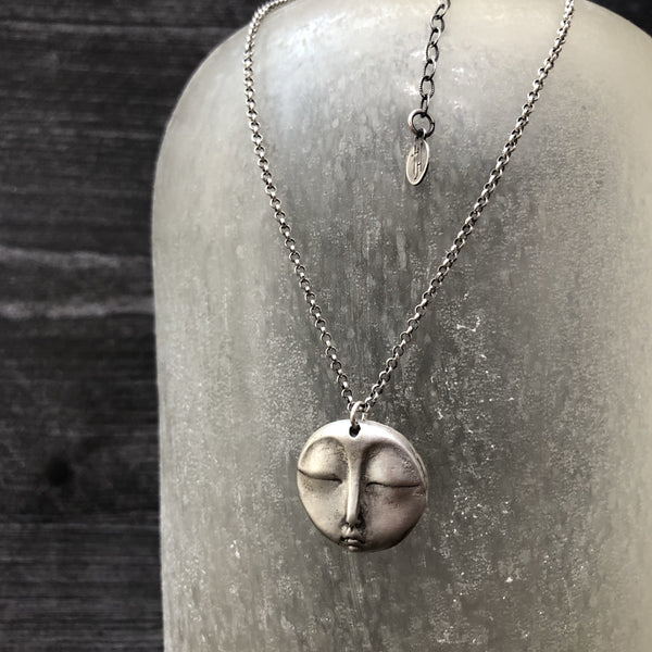 The Sterling Silver Zen Moon