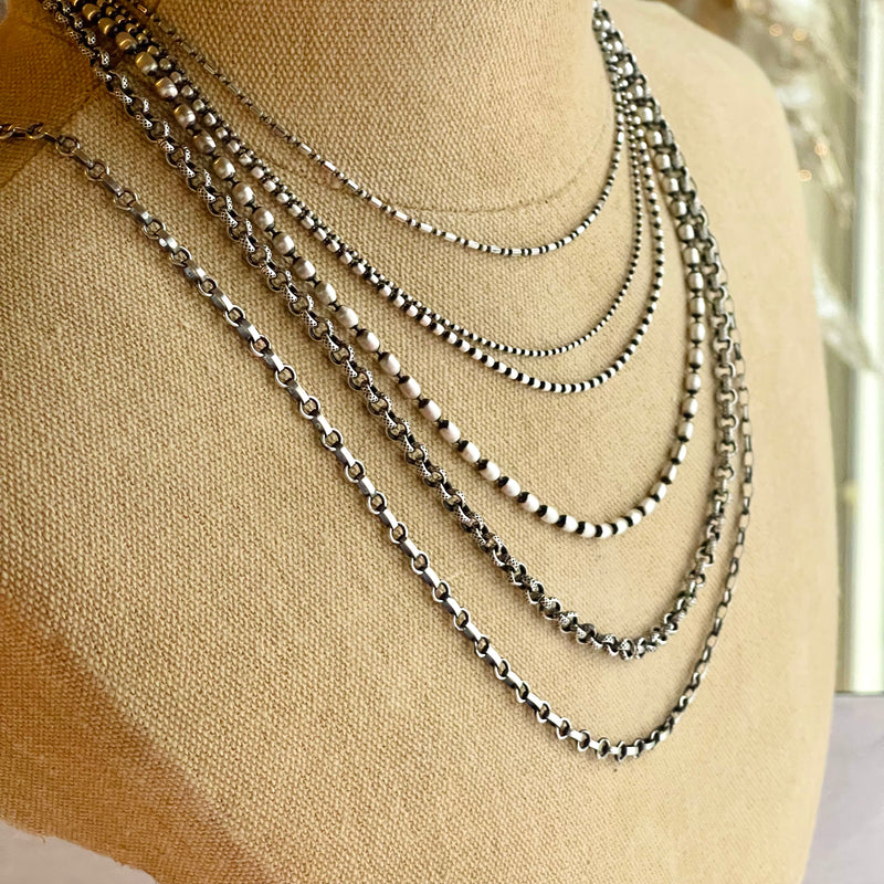 Unique Sterling Silver Chains
