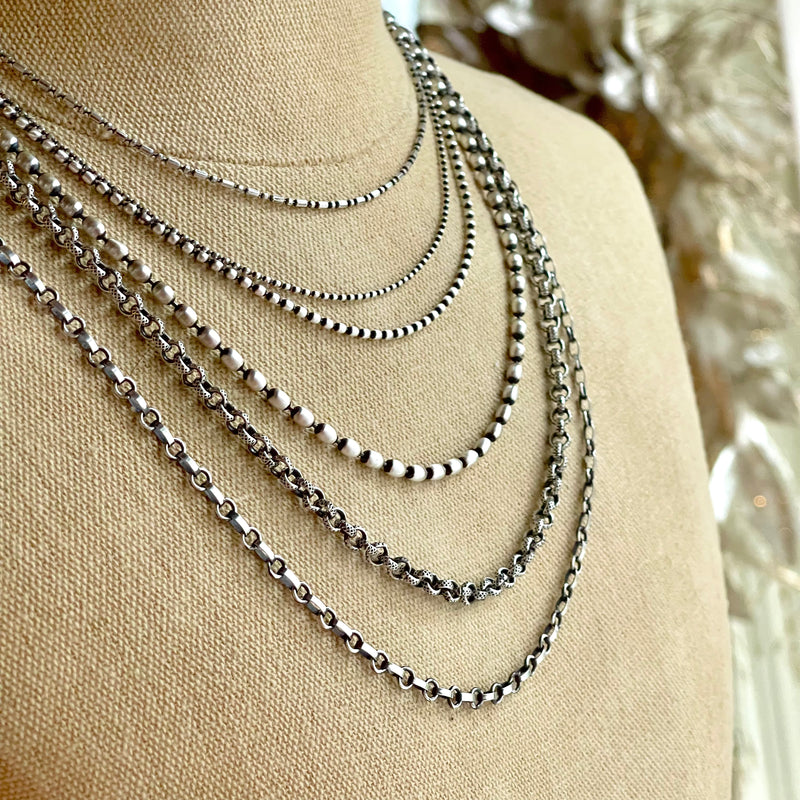 Unique Sterling Silver Chains
