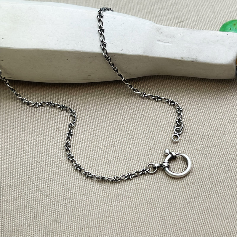 Custom Gemstone Cluster Necklace - Sterling Silver