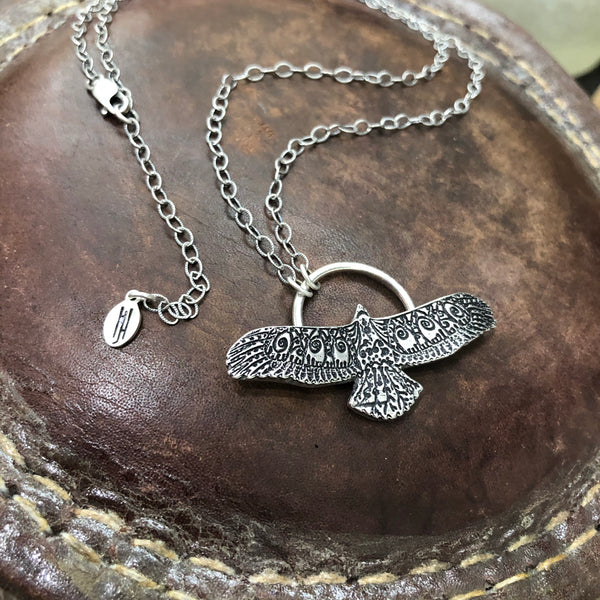 Sterling Silver Soaring Necklace