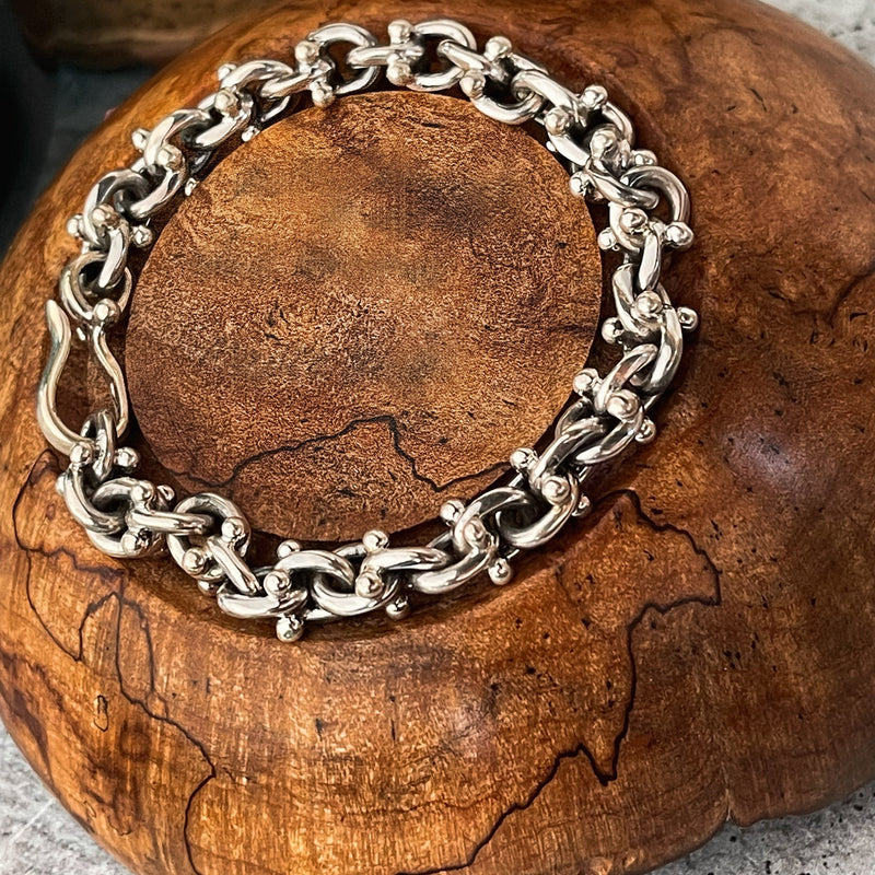 John Hardy Asli Classic Chain Link Bracelet Bronze/Sterling Silver | Jared