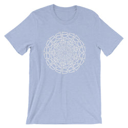 Breathe Mandala Short-Sleeve Unisex T-Shirt