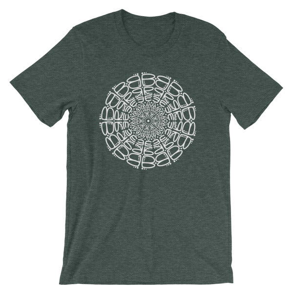 Breathe Mandala Short-Sleeve Unisex T-Shirt